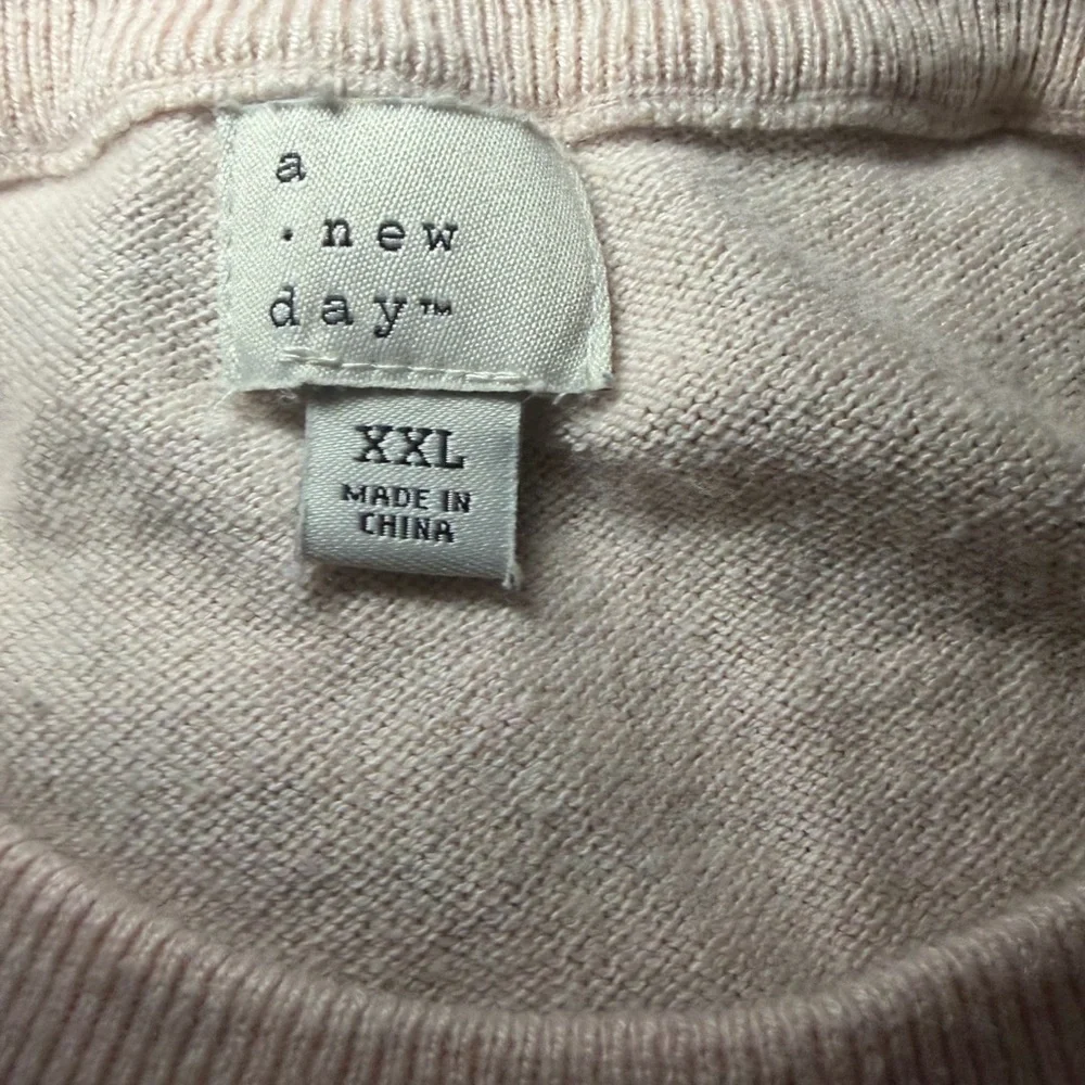 A New Day Colorblock Sweater Size XXL.